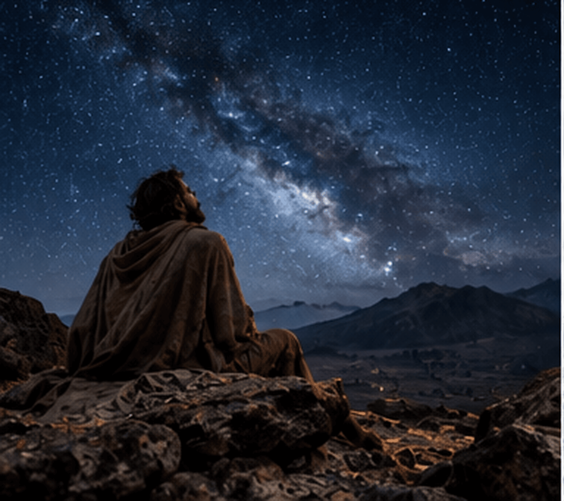 Job looks into a night sky filled with the wonders of creation.