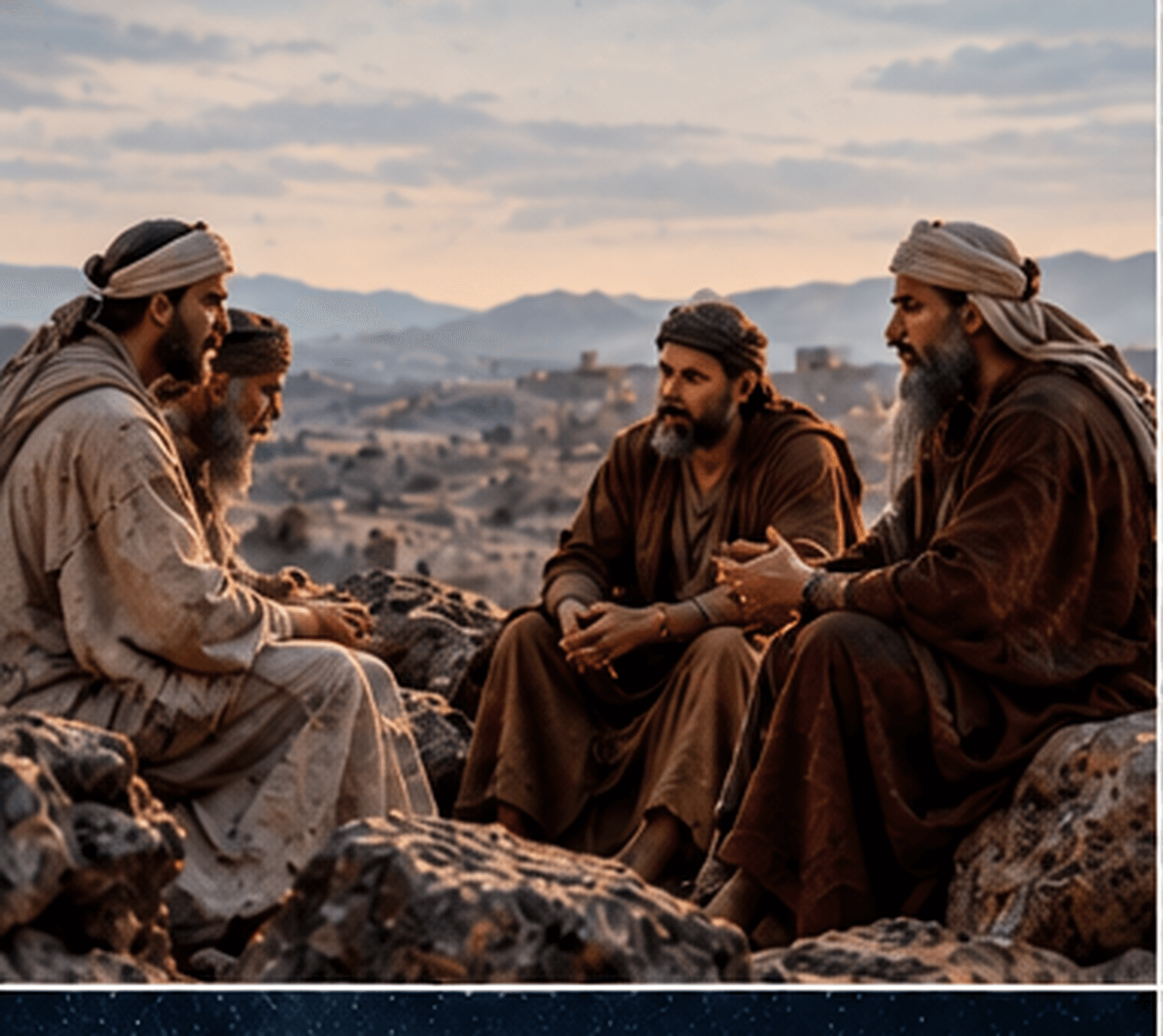Job and his friends continue their long debate together.